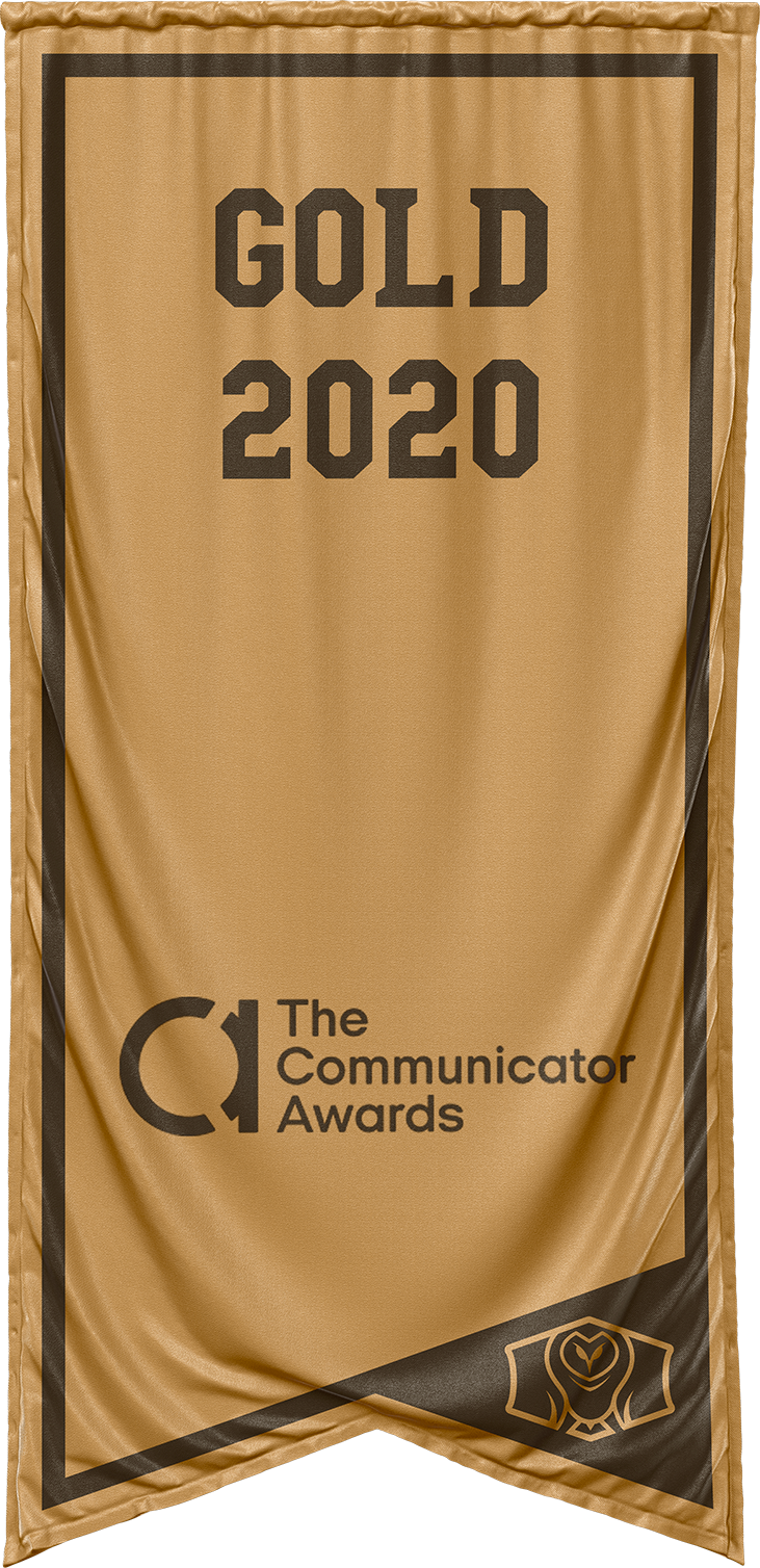 The Communicator Awards Gold Winner 2020
