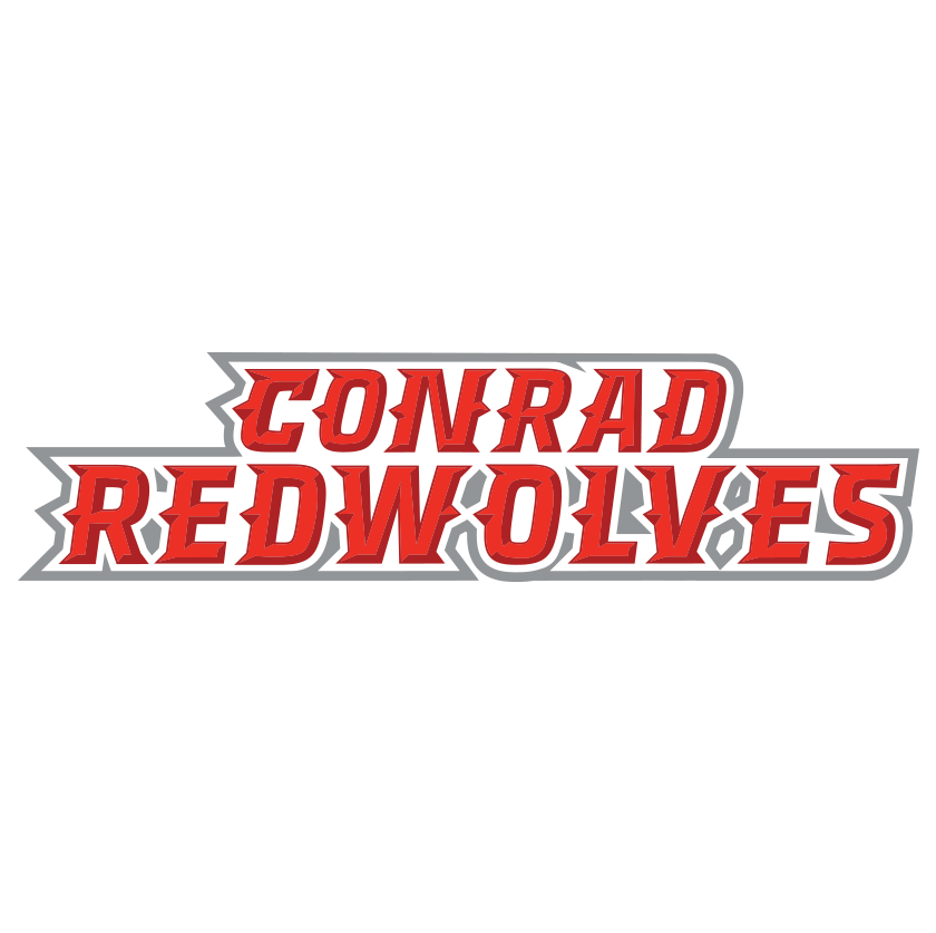 Conrad Redwolves Text CR Logo