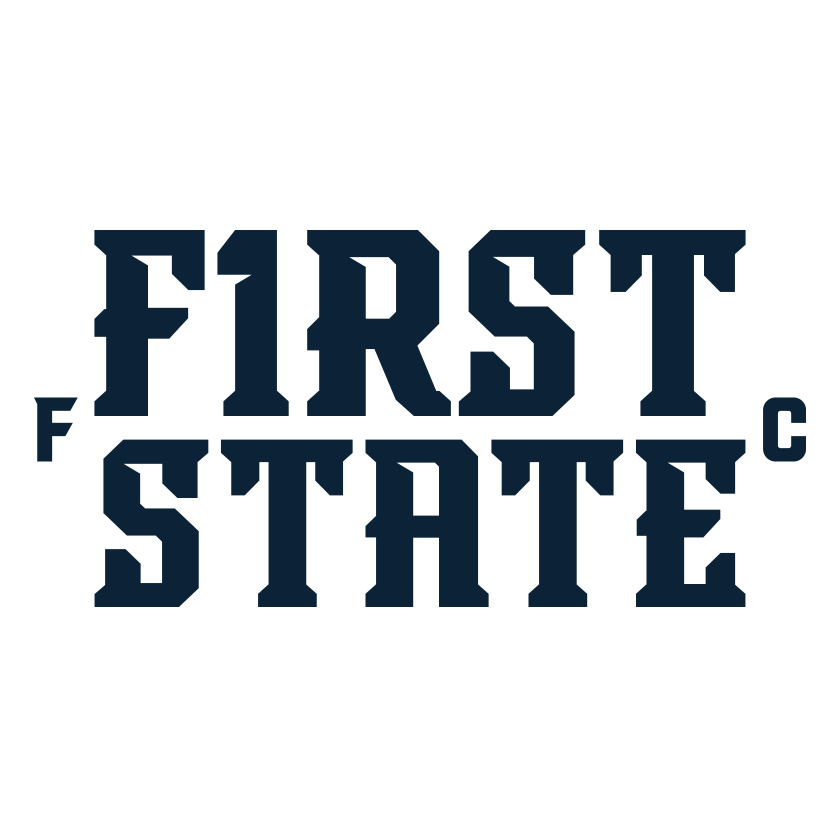 First State FC Text Lockup Logo First State FC Text Lockup Logo