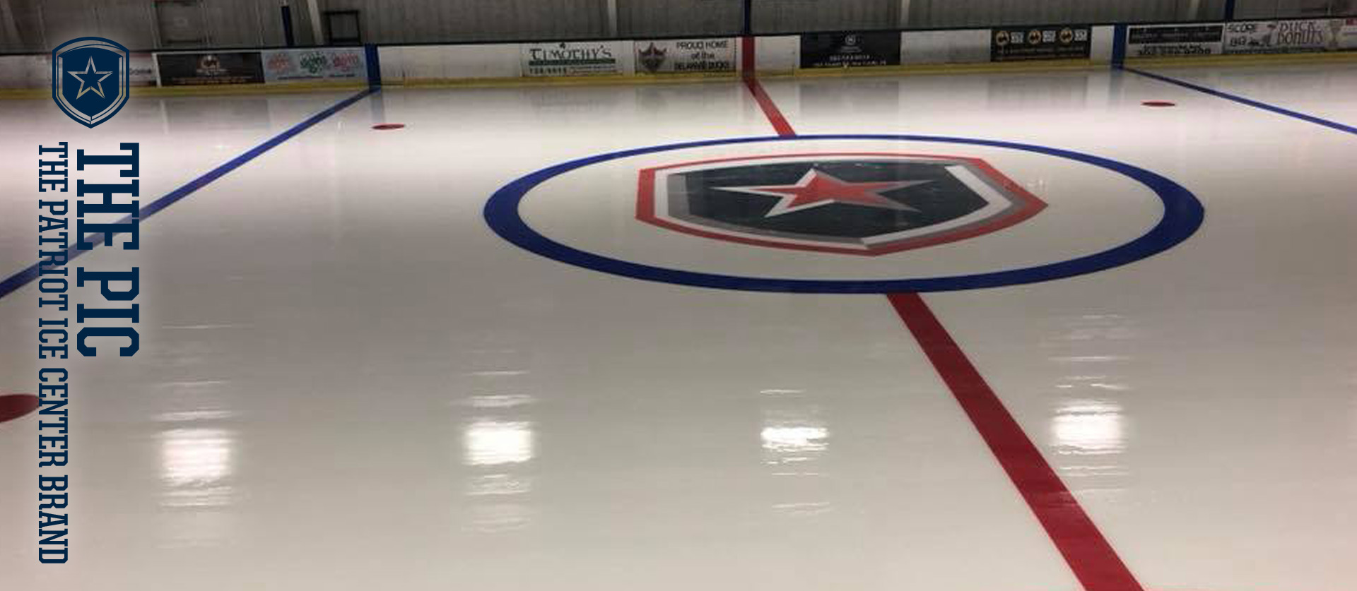 ice rink design for the patriot ice center