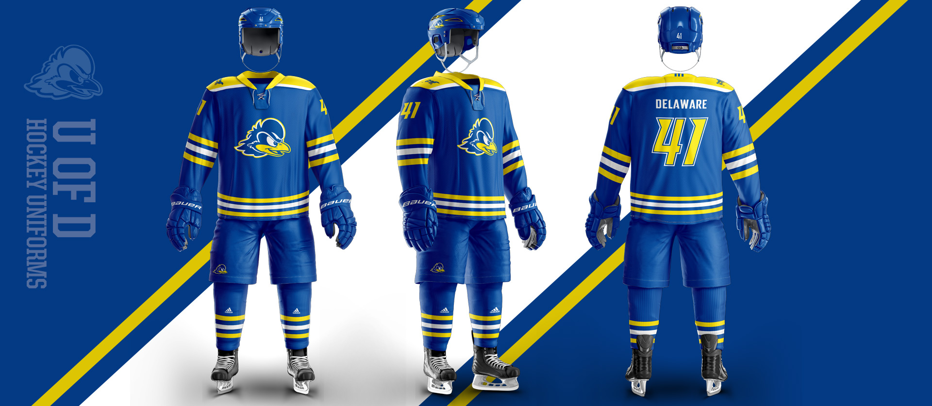 University of Delaware Hockey Uniform